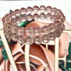 Pink and White Bracelet